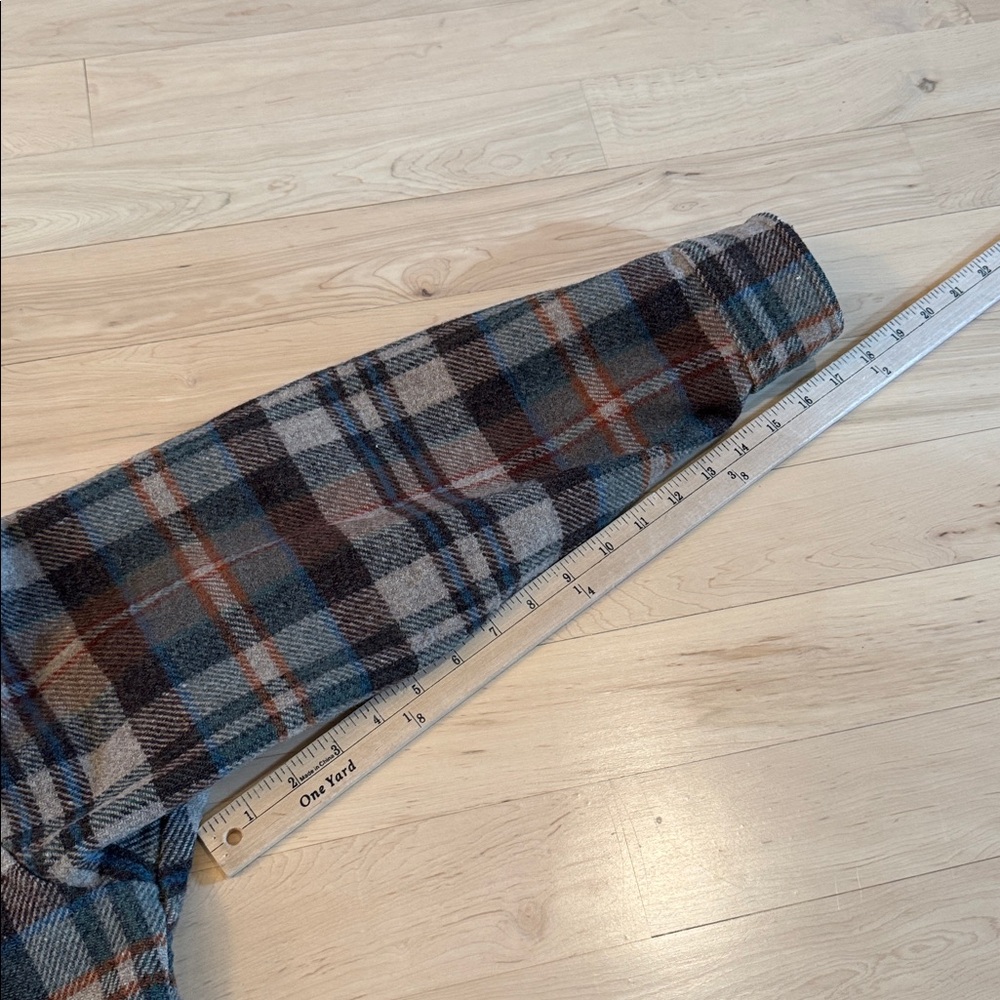 Vtg Pendleton Wool Cruiser Jacket Shacket-Plaid F… - image 7